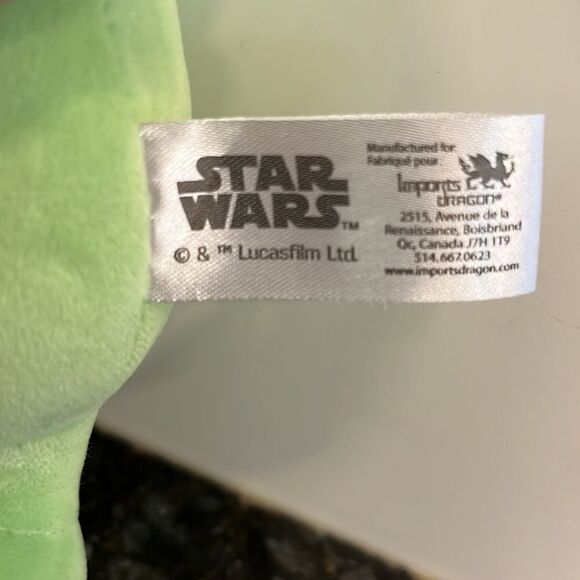 Star Wars -Lucas Films Ltd -Yoda Plush Doll. Size 9” - Picture 3 of 6